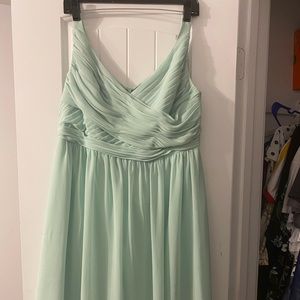Mint Bridesmaid/ Homecoming Dress
